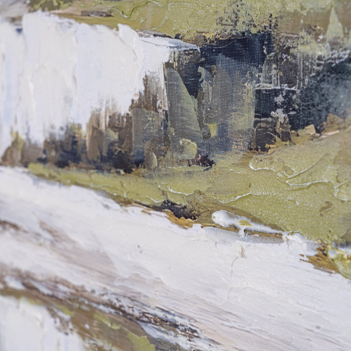 Cliffside View Hand Painted Canvas in Frame by Hill Interiors - image 2