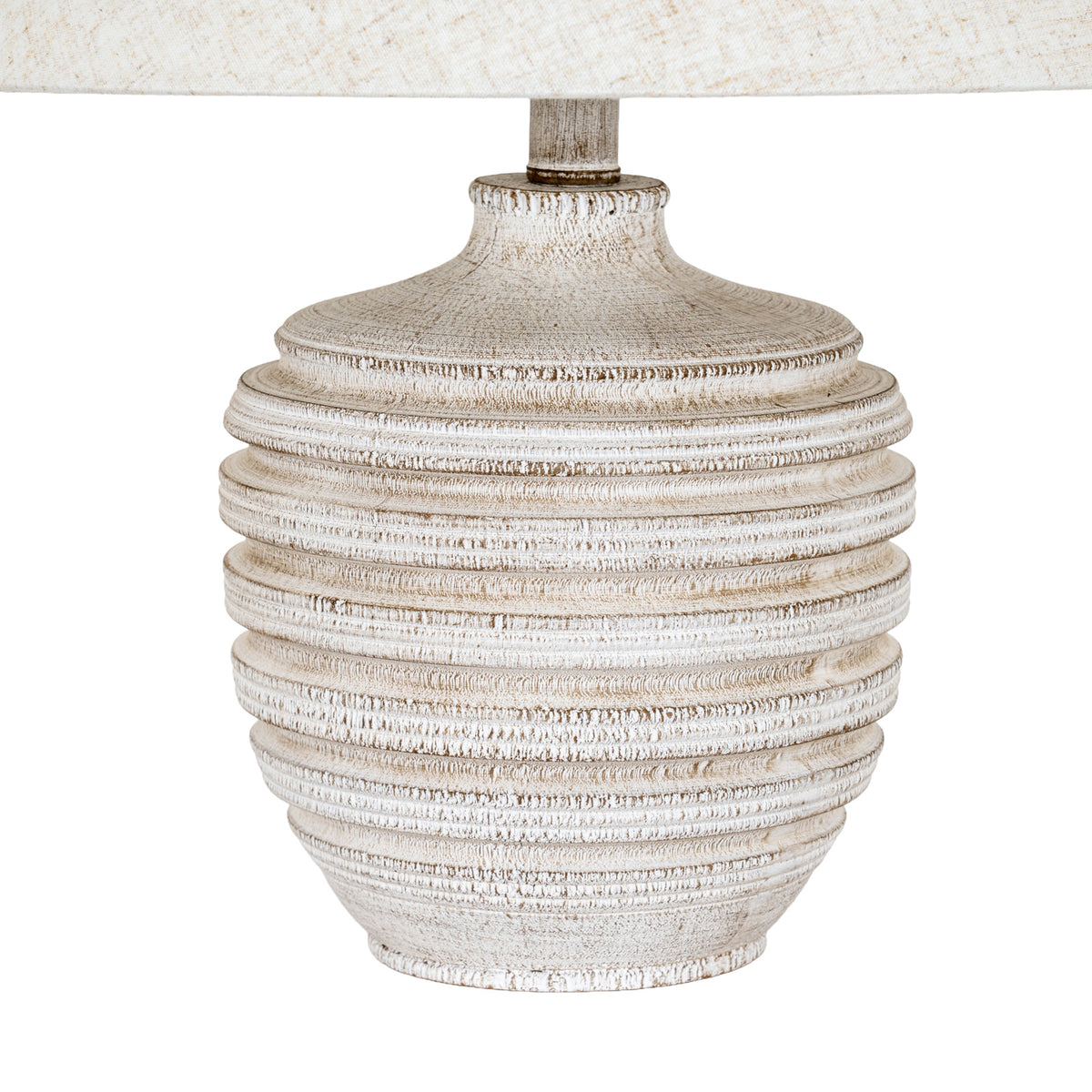 Beacon Table Lamp With Linen Shade by Hill Interiors - image 4