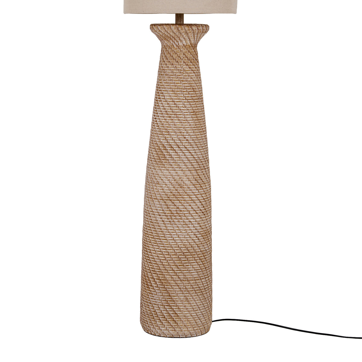 Dune Floor Lamp With Linen Shade by Hill Interiors - image 5