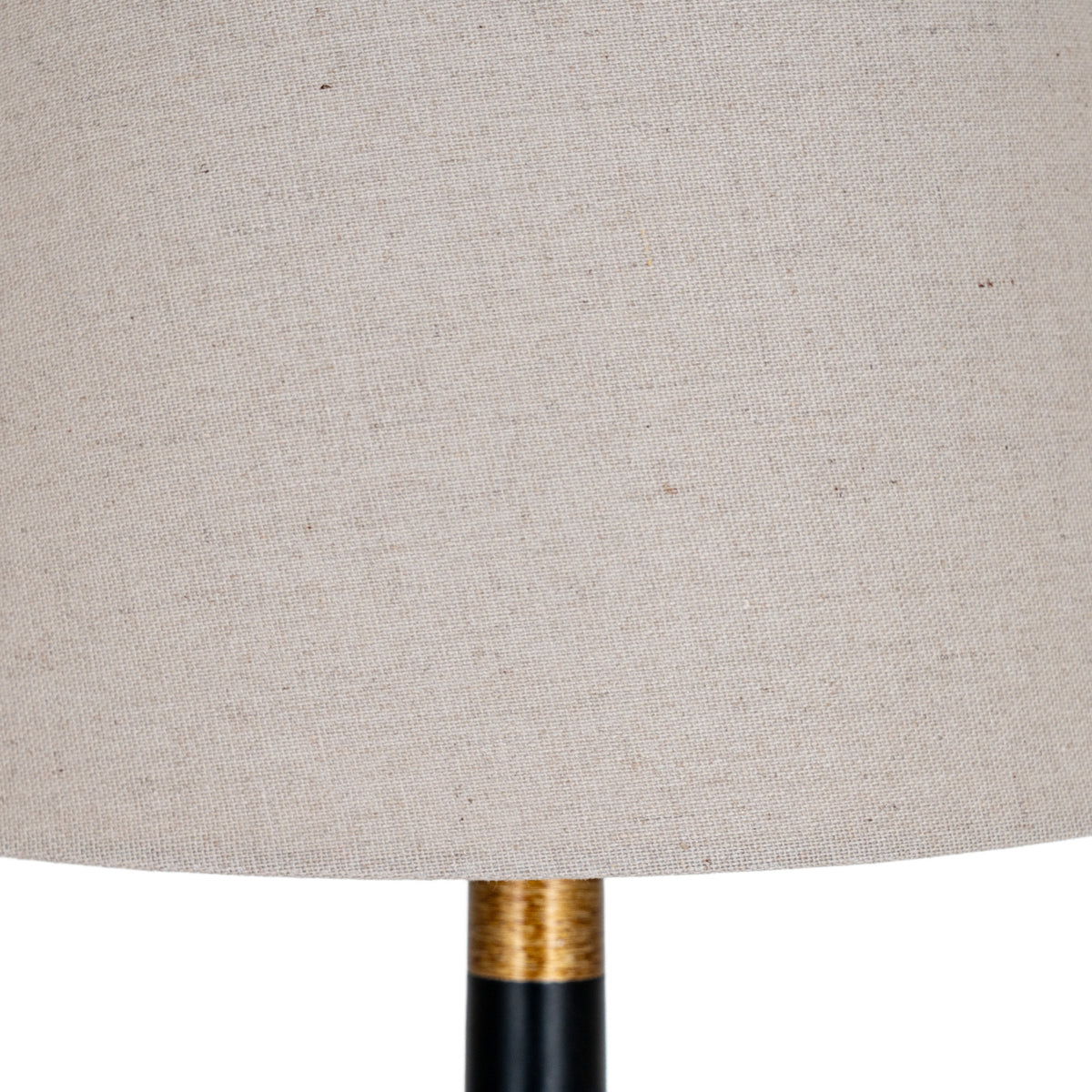 Everly Table Lamp With Grey Linen Shade by Hill Interiors - image 4