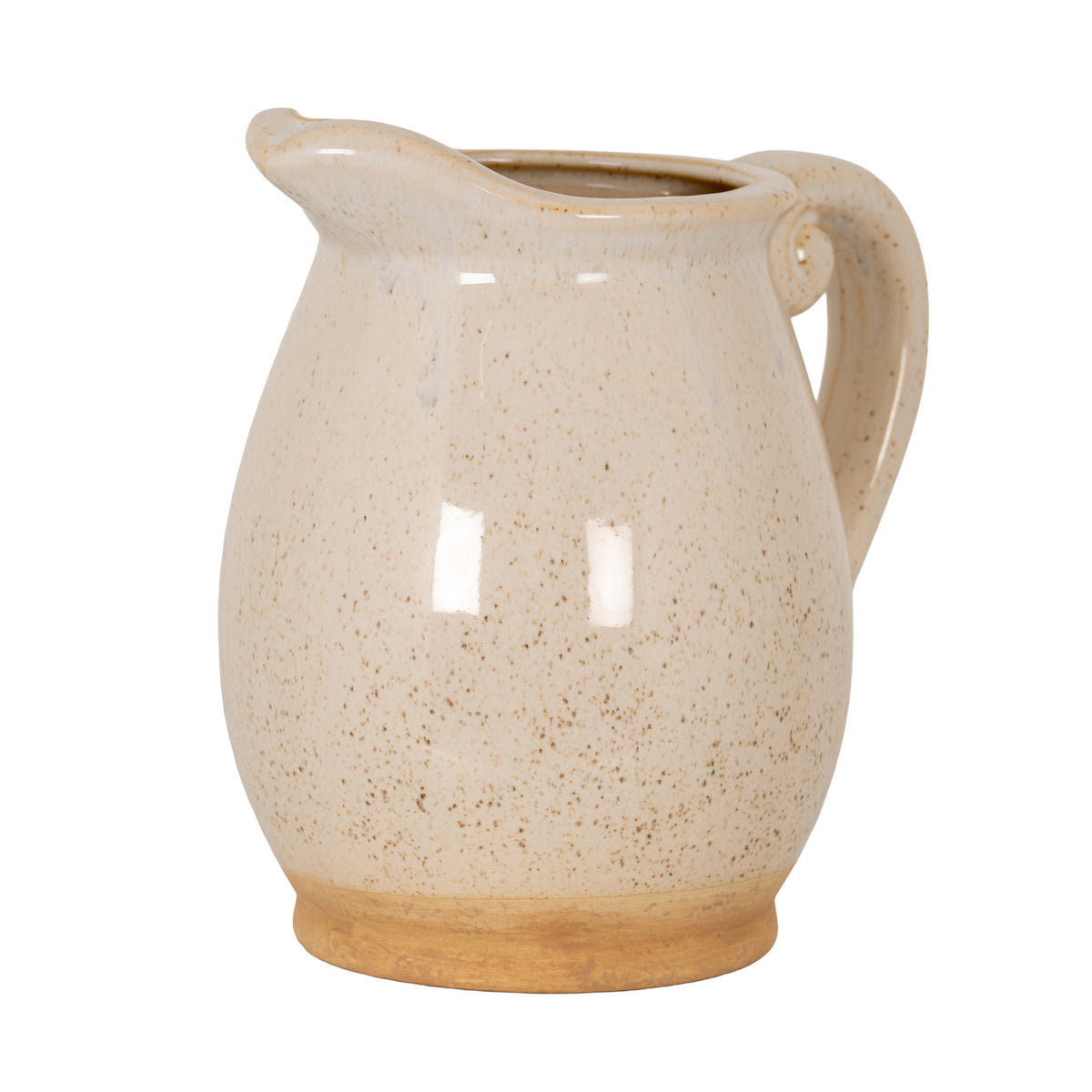 Large Speckled Ceramic Jug by Hill Interiors - image 2