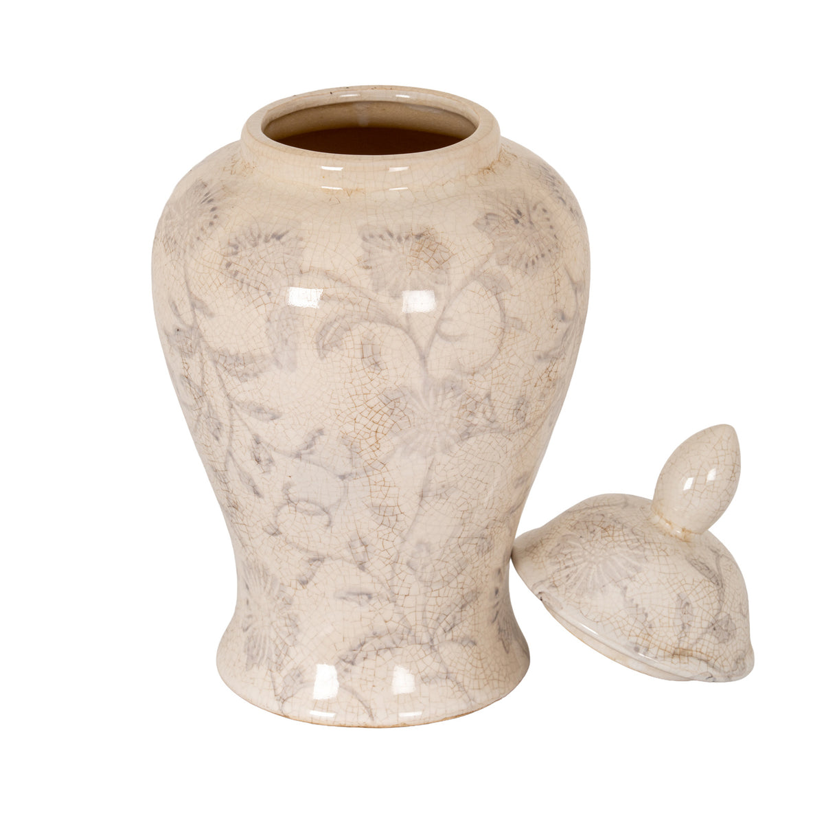 Small Grey Aster Ginger Jar by Hill Interiors - image 4