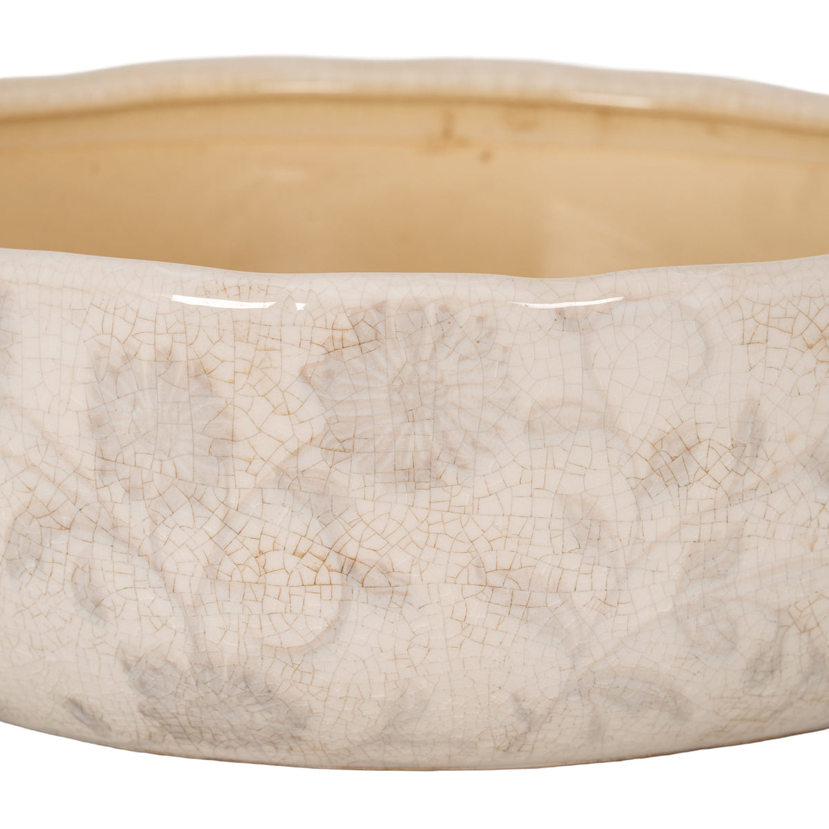 Large Grey Aster Ceramic Bowl Pot by Hill Interiors - image 2