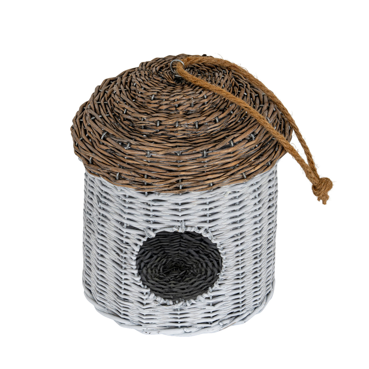 Briar Collection Hanging Wicker Bird Feeder by Hill Interiors - image 2