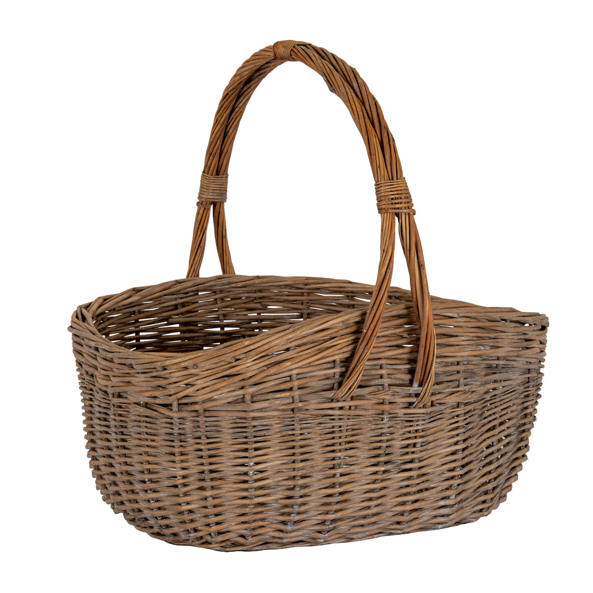 Briar Collection Set Of Two Wicker Trug Baskets by Hill Interiors - image 3