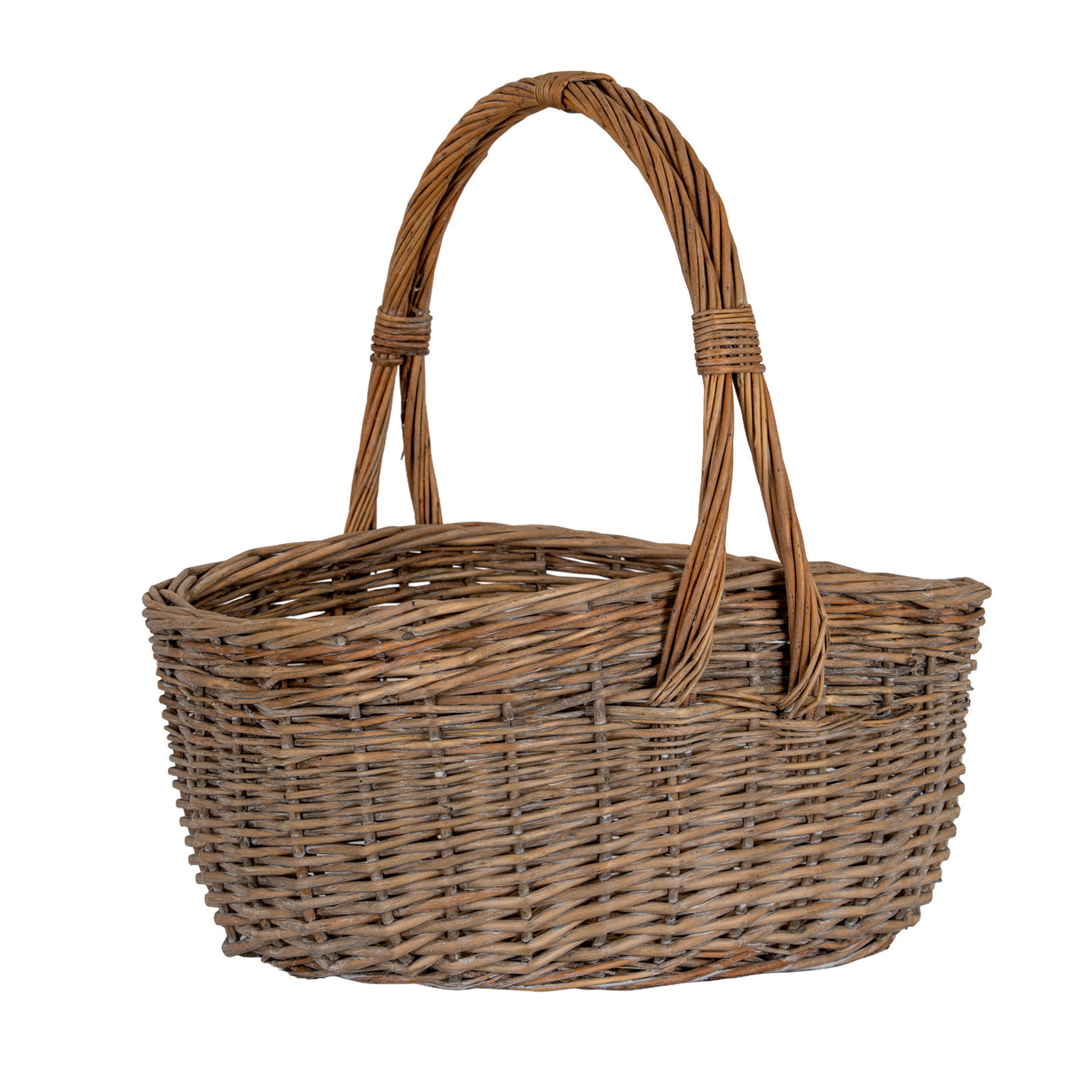 Briar Collection Set Of Two Wicker Trug Baskets by Hill Interiors - image 4
