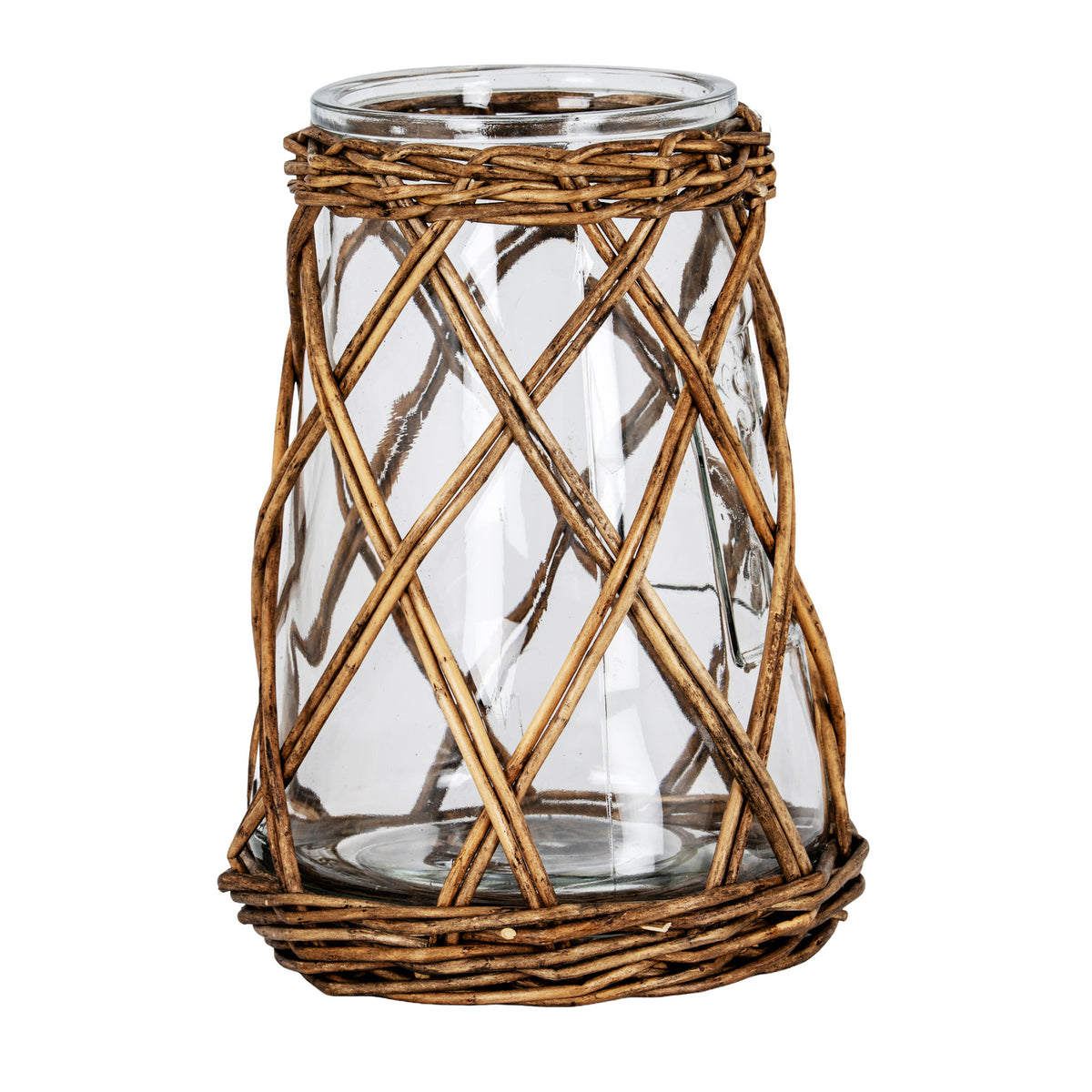 Briar Collection Wicker Pillar Lantern by Hill Interiors - image 5
