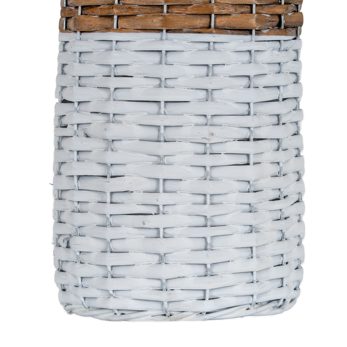 Briar Collection Large Tall Wicker Bottle Vase by Hill Interiors - image 4