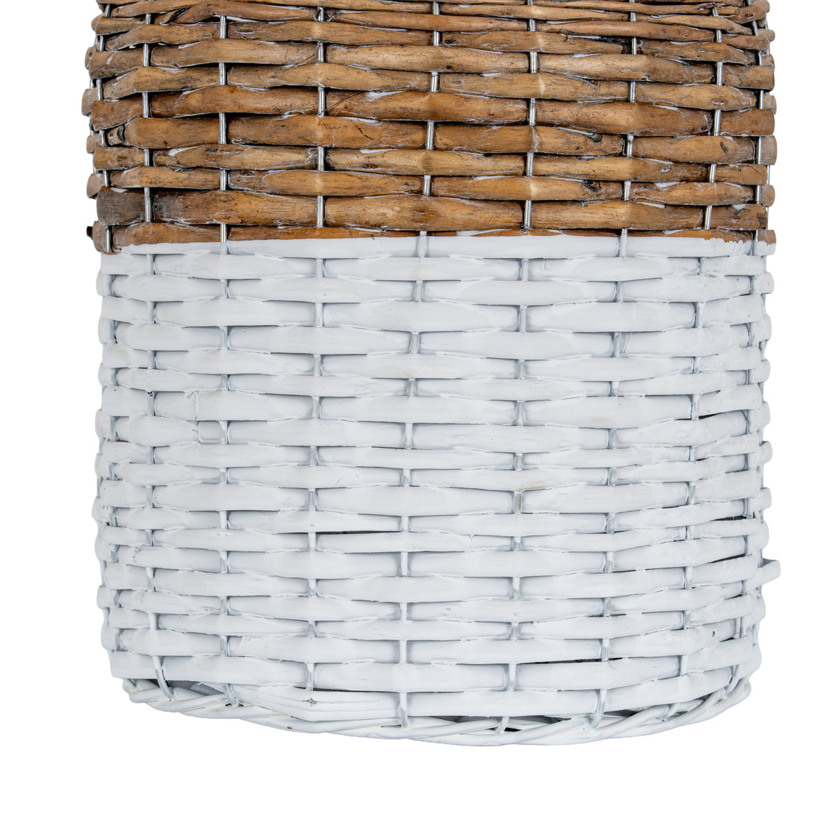 Briar Collection Tall Wicker Bottle Vase by Hill Interiors - image 3