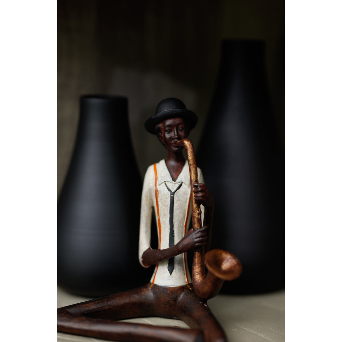 Sitting Jazz Band Saxophonist by Hill Interiors - image 3