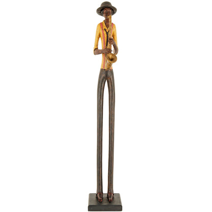 Standing Jazz Band Saxophonist by Hill Interiors