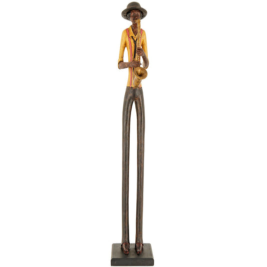Standing Jazz Band Saxophonist by Hill Interiors