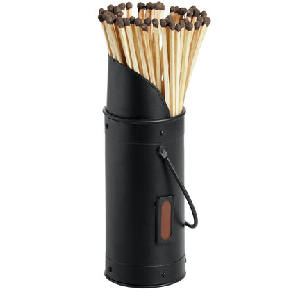Black Matchstick Holder with 60 Matches by Hill Interiors - image 2