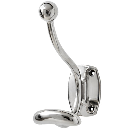 Single Hook Chrome Coat Hanger by Hill Interiors - image 2