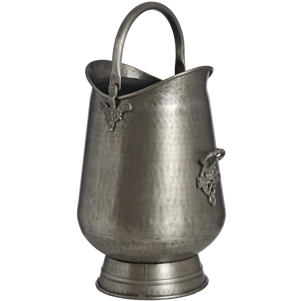 Antique Pewter Coal Bucket by Hill Interiors - image 2