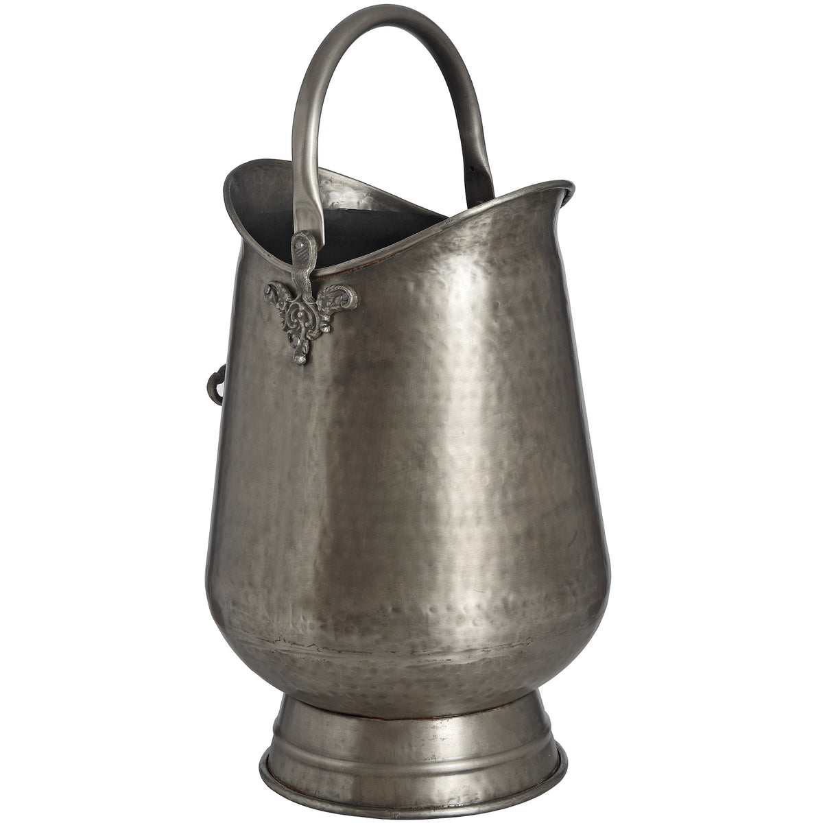 Antique Pewter Coal Bucket by Hill Interiors - image 3