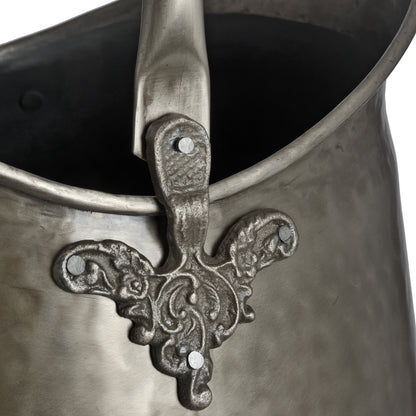 Antique Pewter Coal Bucket by Hill Interiors - image 5