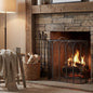 Gothic Antique Pewter Firescreen by Hill Interiors