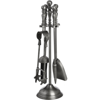 Traditional Companion Set In Antique Pewter by SEDERVA - image 2