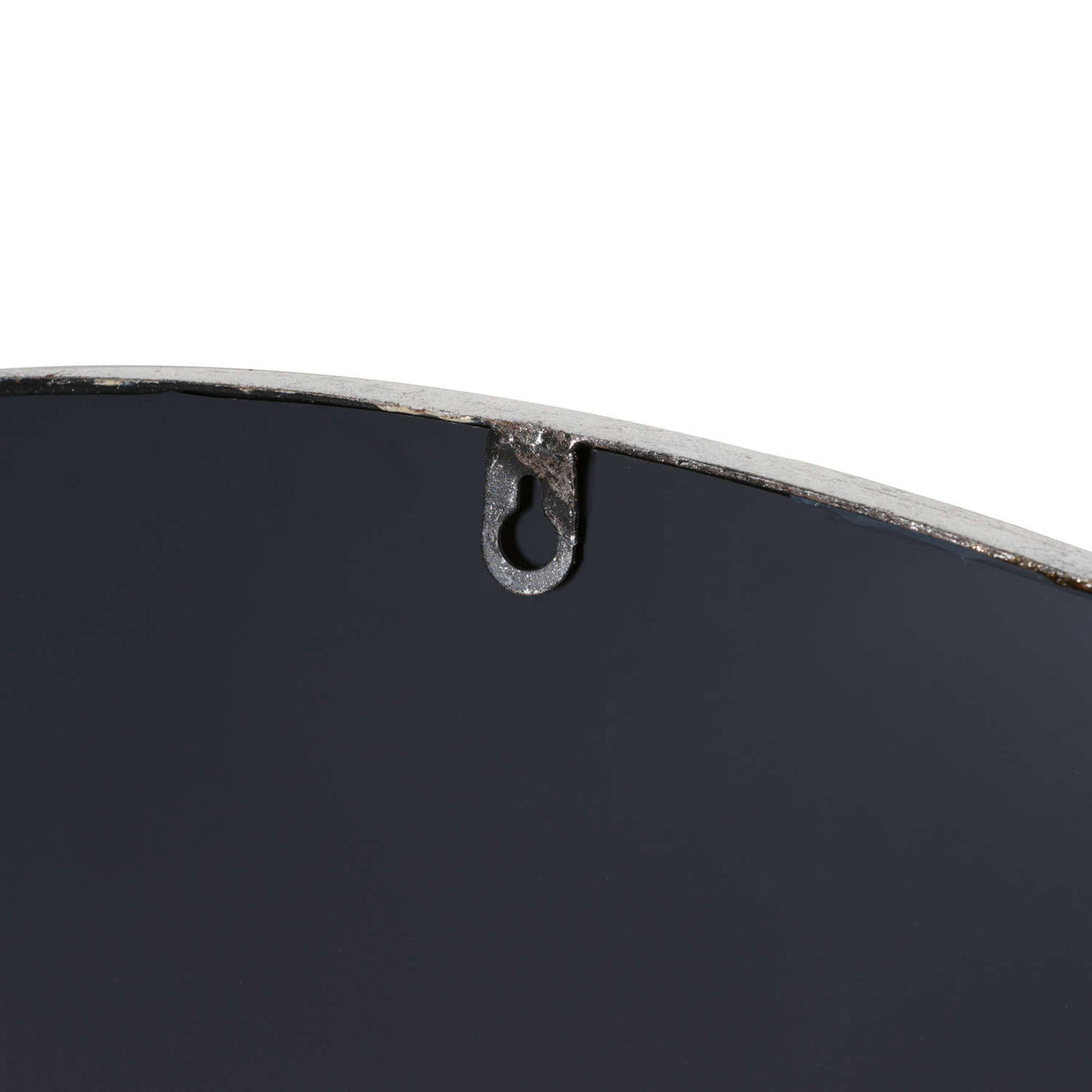 Silver Foil Large Circular Metal Wall Mirror by Hill Interiors - image 3