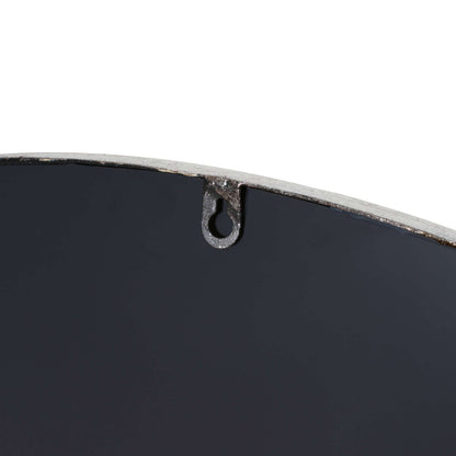 Silver Foil Large Circular Metal Wall Mirror by Hill Interiors - image 3