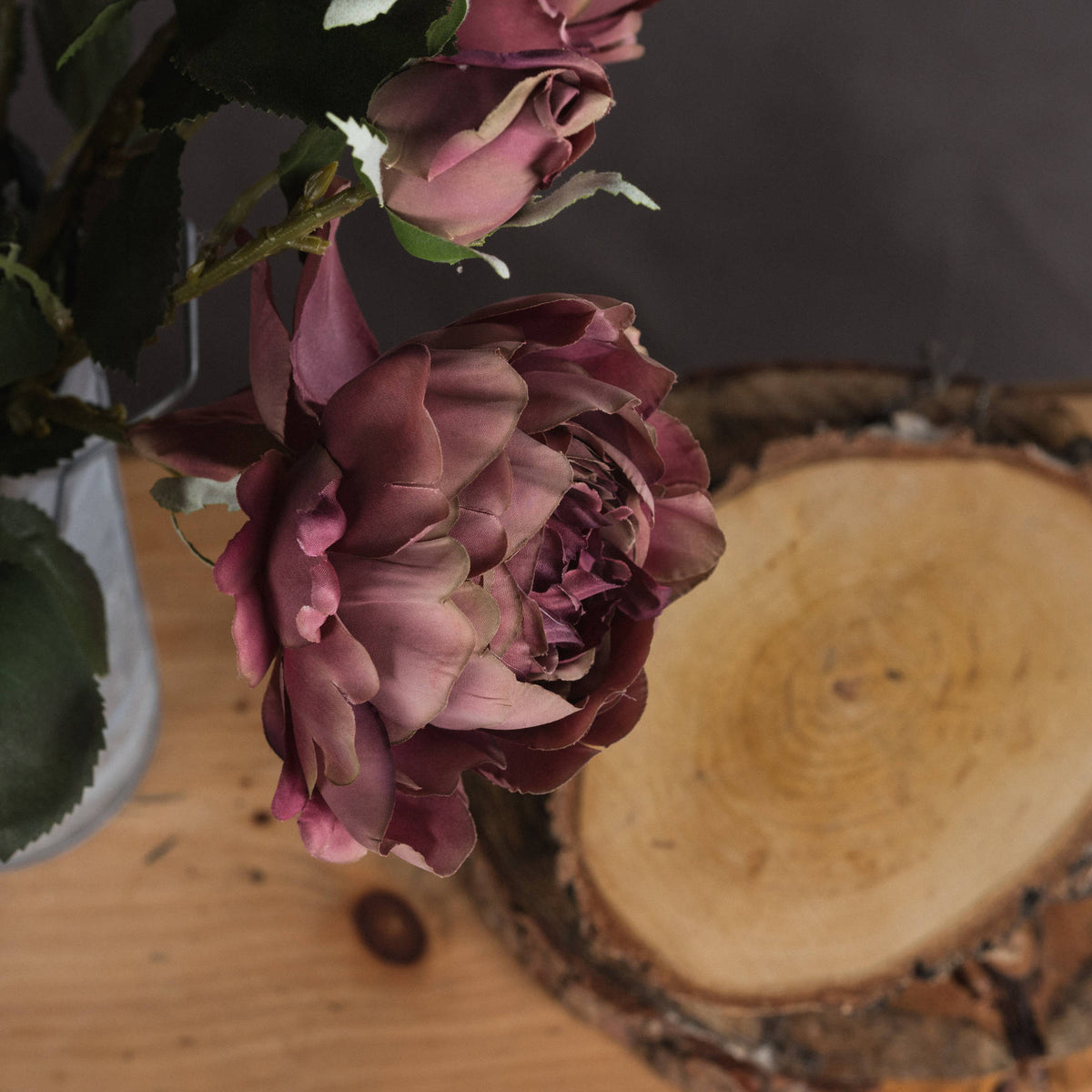 Dusty Pink Spray Rose Peony by Hill Interiors - image 3