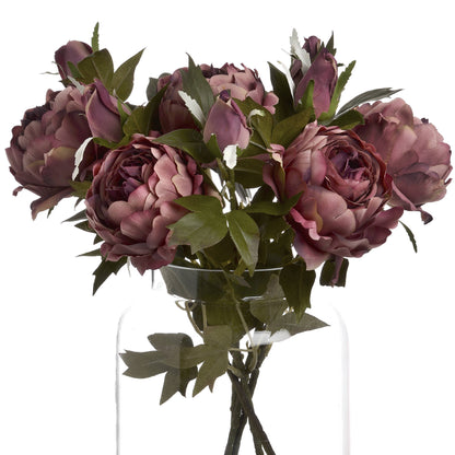 Dusty Pink Spray Rose Peony by Hill Interiors - image 4