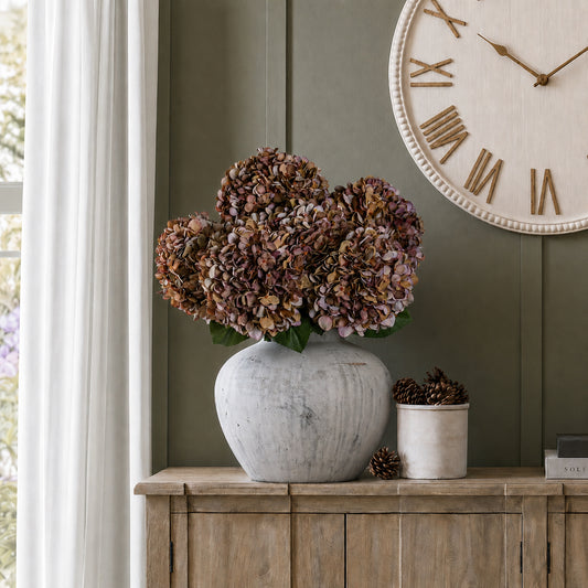 Autumn Coffee Hydrangea by Hill Interiors