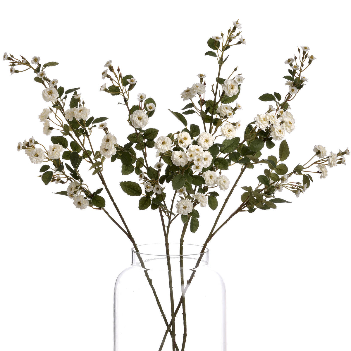 White Wild Meadow Rose by Hill Interiors - image 4