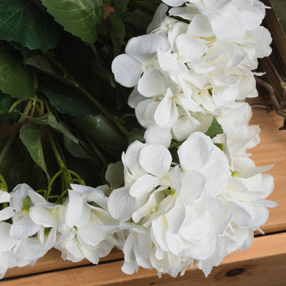 White Hydrangea Bouquet by Hill Interiors - image 3