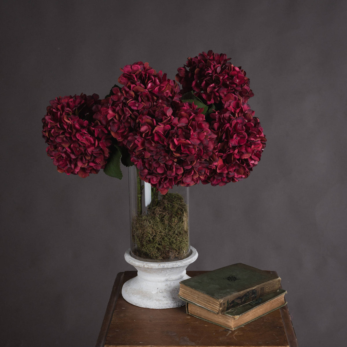 Autumn Ruby Hydrangea by Hill Interiors