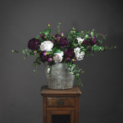 Aged Stone Ceramic Vase by Hill Interiors - image 3