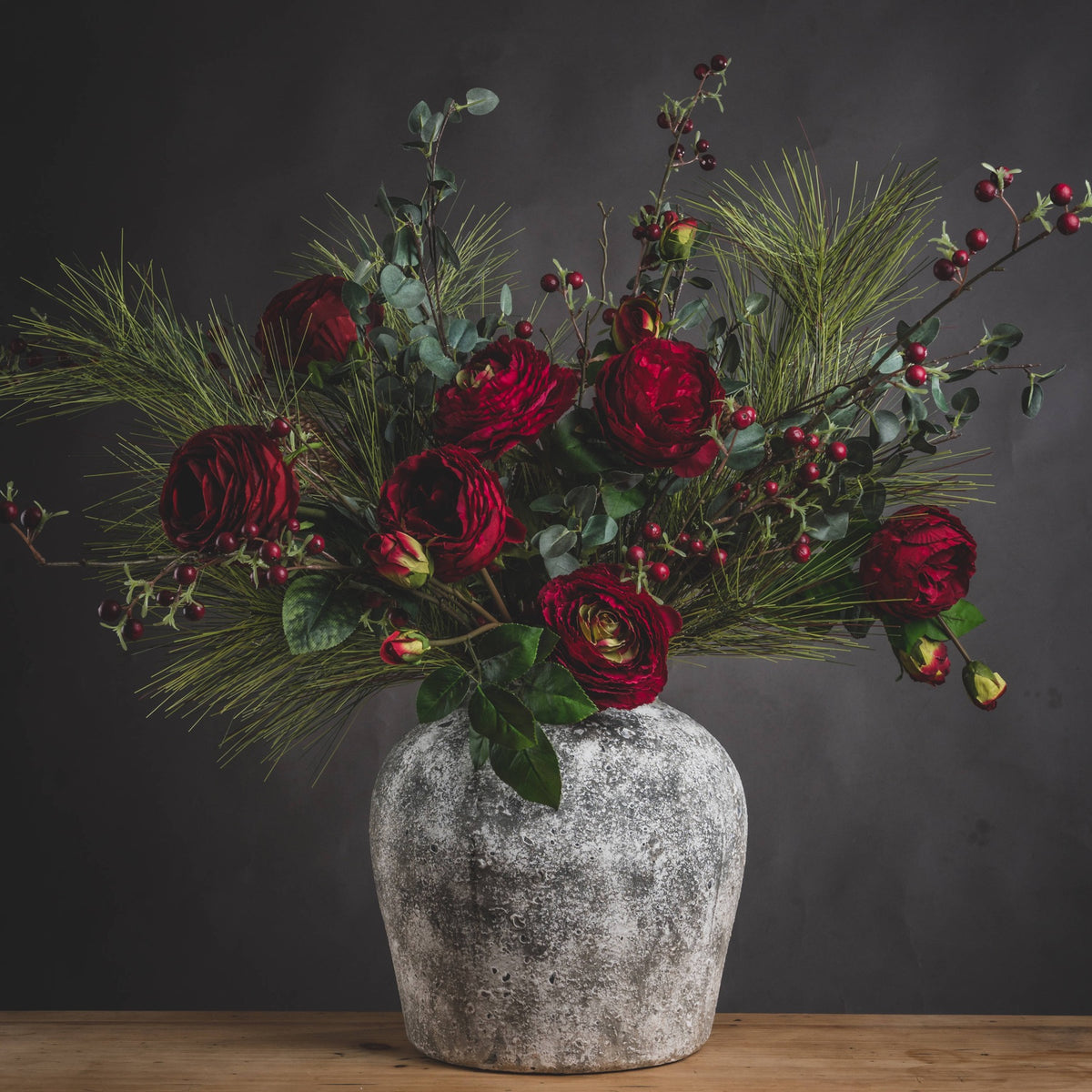 Aged Stone Ceramic Vase by Hill Interiors - image 5