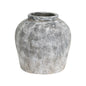 Aged Stone Ceramic Vase by Hill Interiors