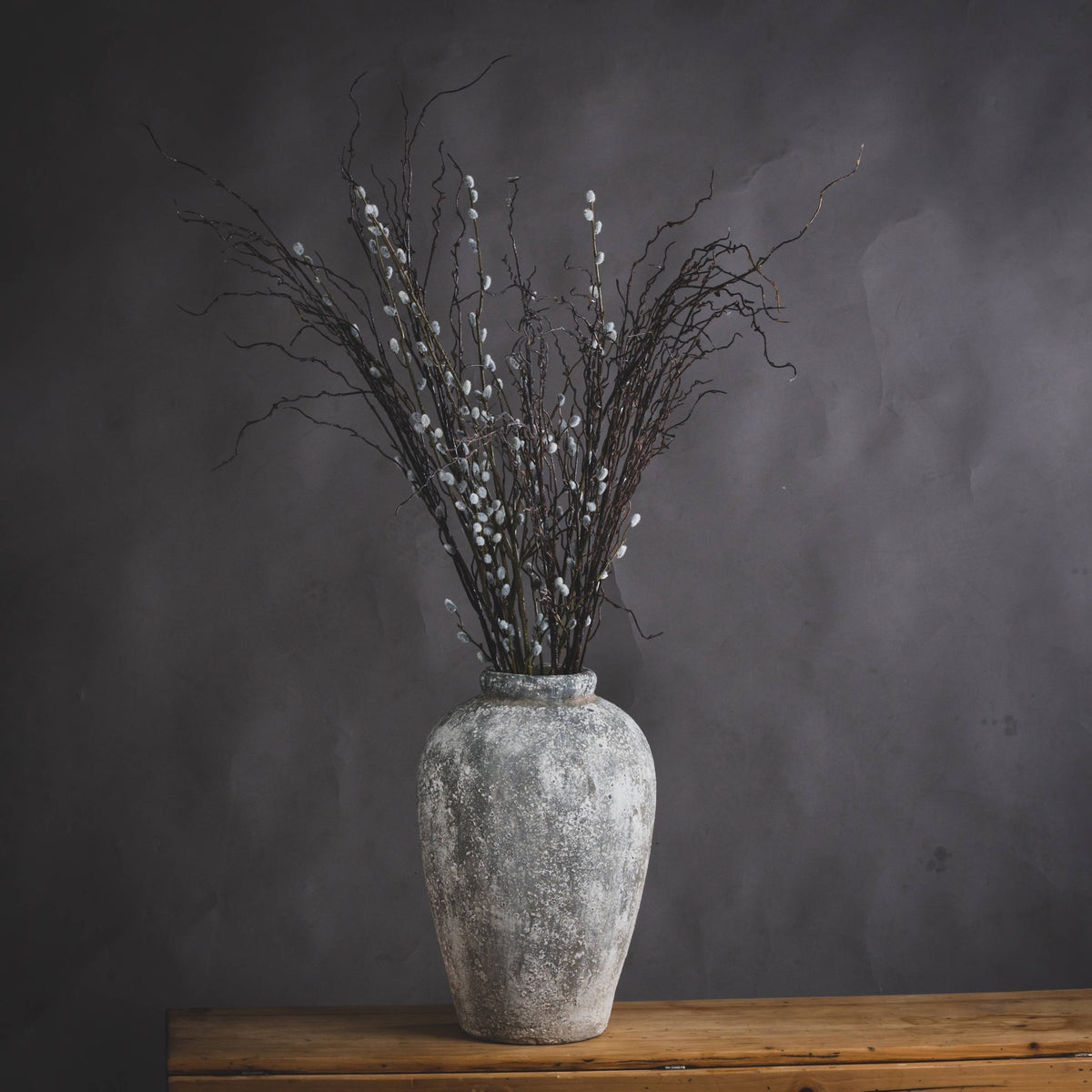 Aged Stone Tall Ceramic Vase by Hill Interiors - image 5