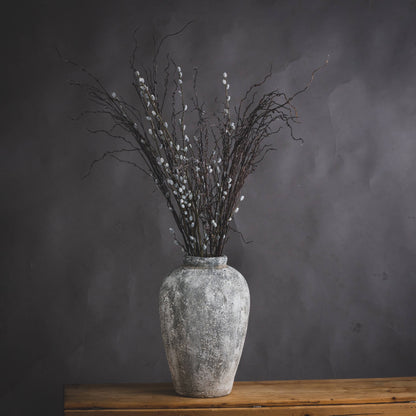 Aged Stone Tall Ceramic Vase by Hill Interiors - image 5