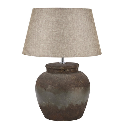 Castello Aged Stone Ceramic Table Lamp by SEDERVA - image 2