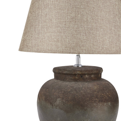 Castello Aged Stone Ceramic Table Lamp by SEDERVA - image 3