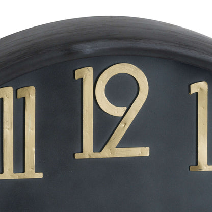 Soho Brass And Black Large Clock by Hill Interiors - image 2