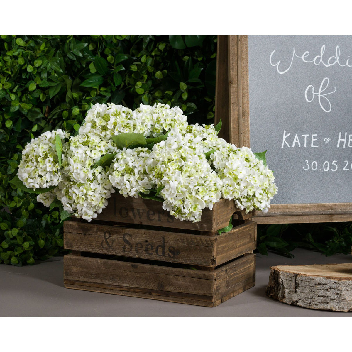 White Lace Cap Hydrangea by Hill Interiors - image 4