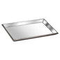 Astor Distressed Large Mirrored Tray With Wooden Detailing by SEDERVA