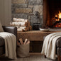 Silver Hearth Tidy Set With Hand Turned Loop Handle by Hill Interiors