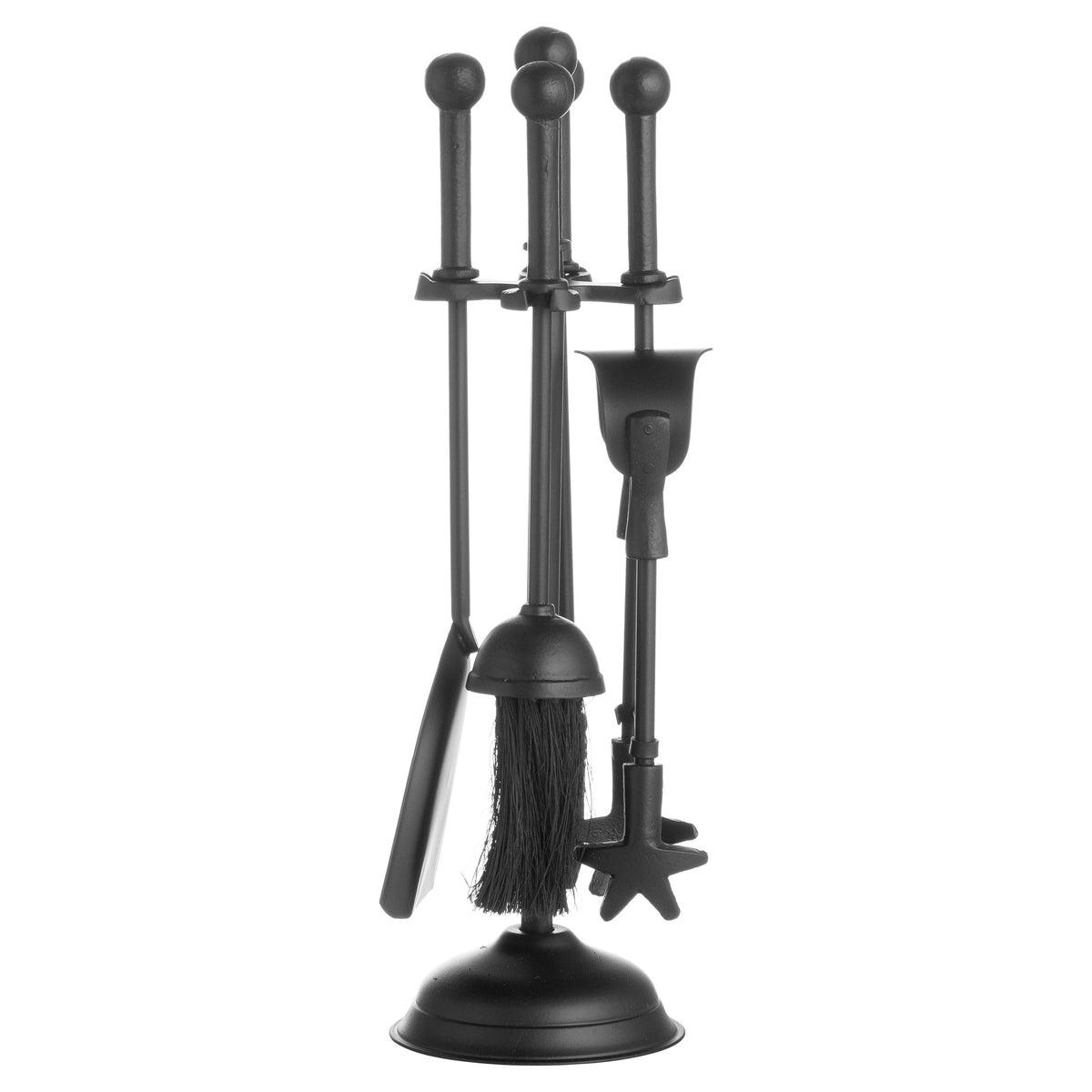 Ball Topped Companion Set In Black by Hill Interiors - image 3