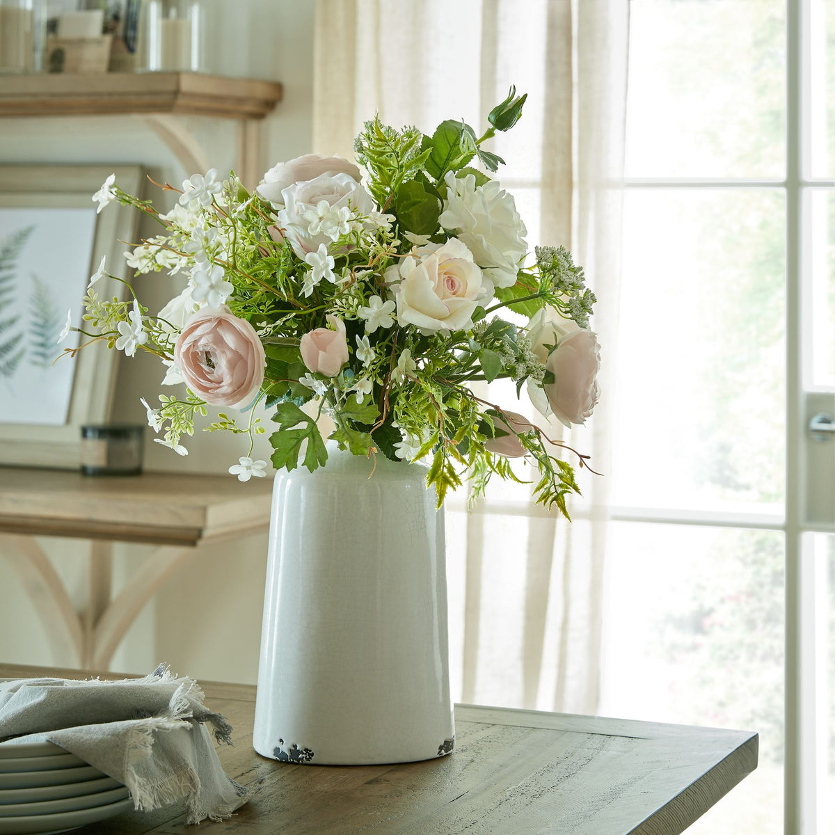 Palest Pink Tea Rose by Hill Interiors - image 5