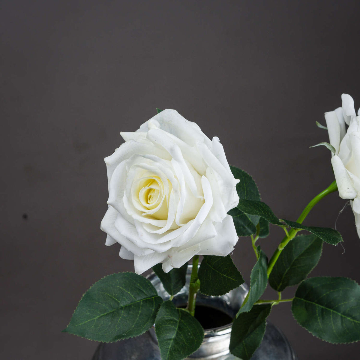Large White Garden Rose by Hill Interiors - image 2