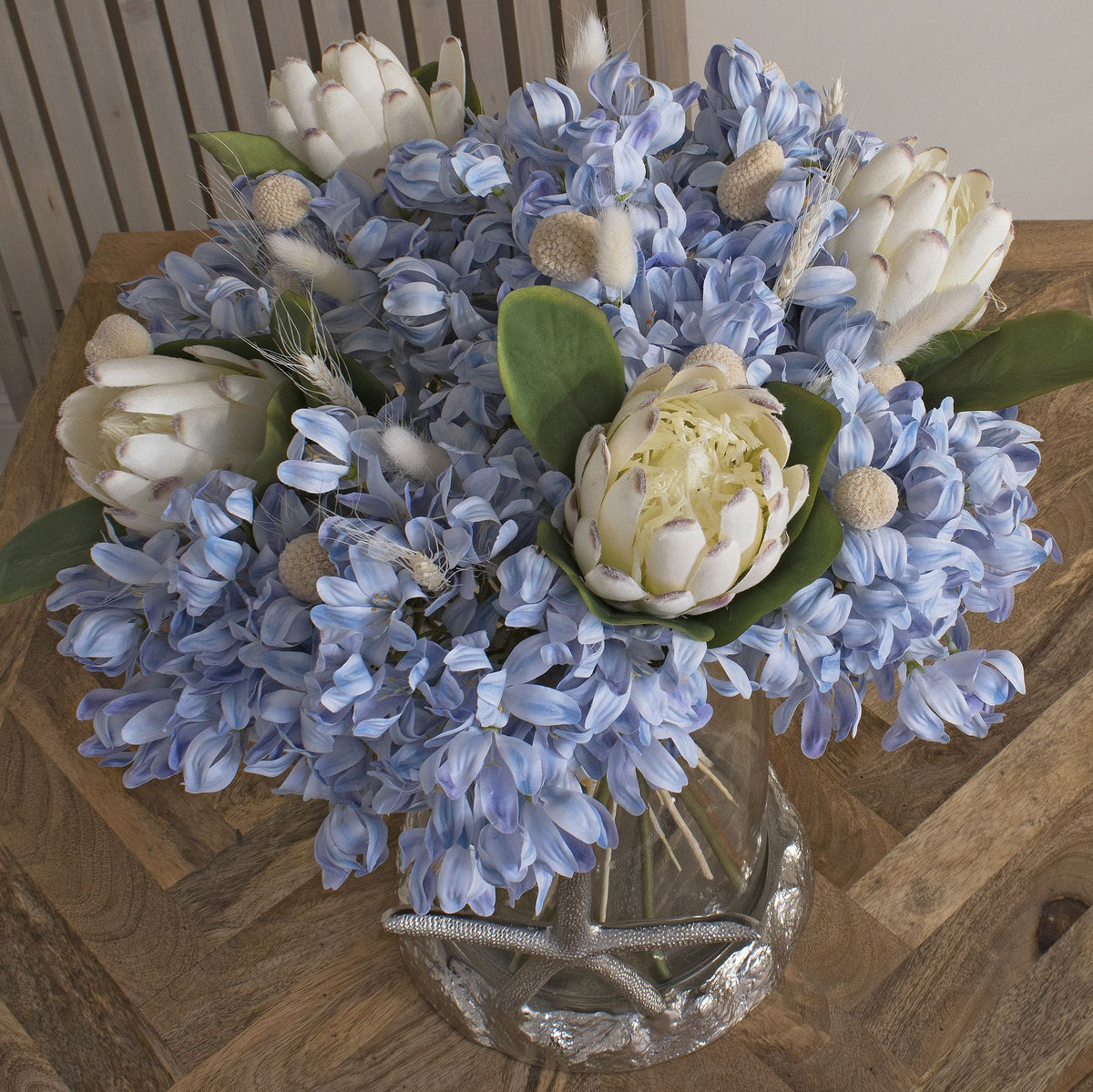 Closed White Protea by Hill Interiors - image 4