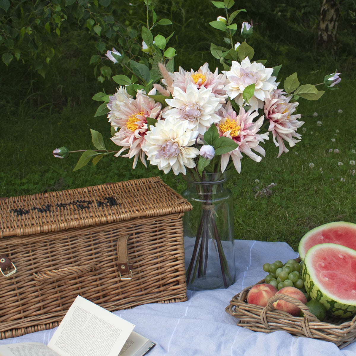 Lush Pink Dahlia by Hill Interiors - image 5