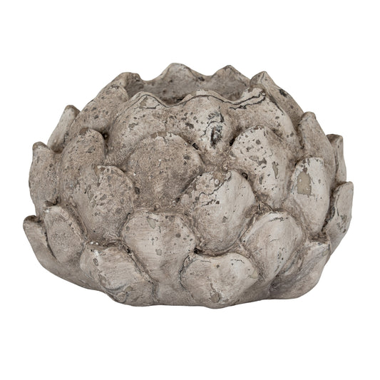Stone Effect Acorn Tea Light Holder by Hill Interiors