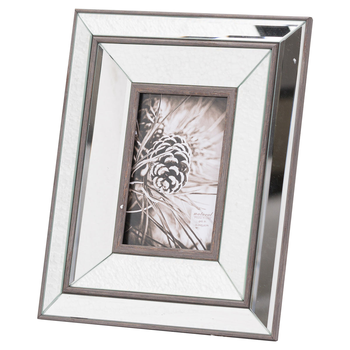 Tristan Mirror And Wood 4X6 Frame by Hill Interiors
