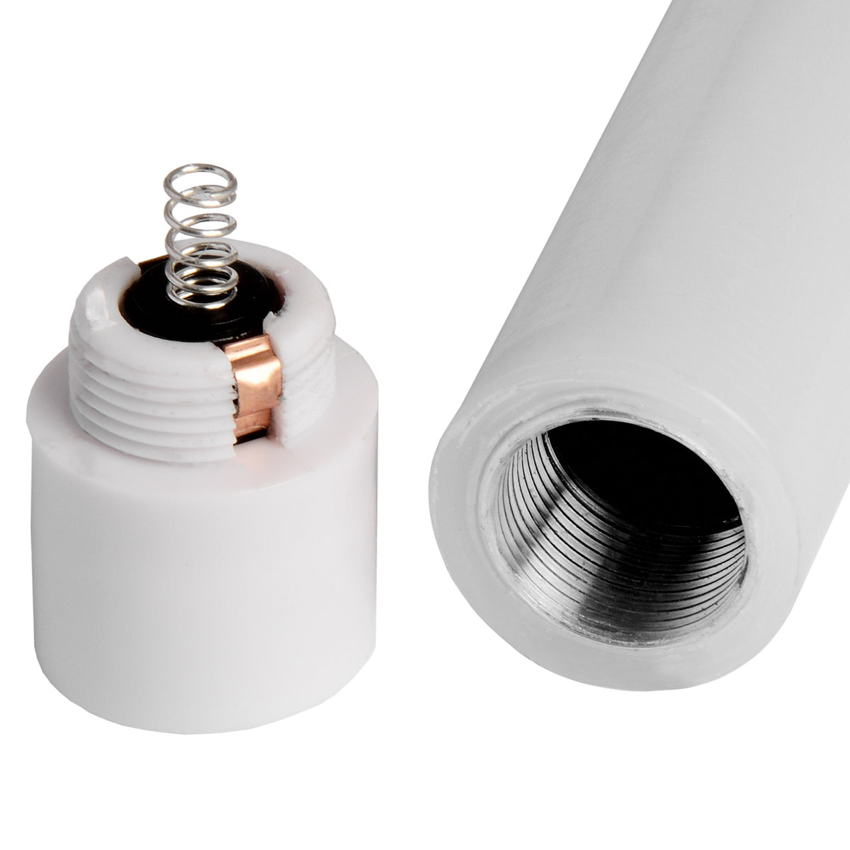 Luxe Collection Natural Glow S/ 2 White LED Dinner Candles by Hill Interiors - image 3